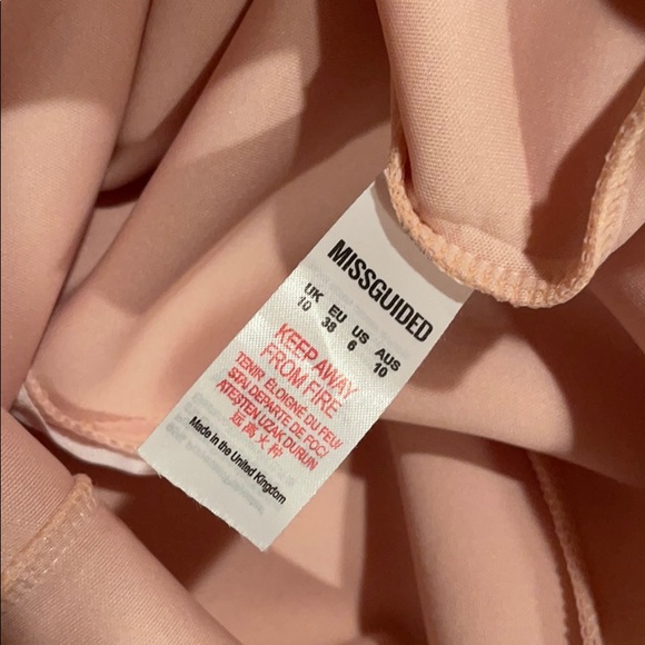 NEW Pink Turtleneck Flare Dress - Picture 5 of 5